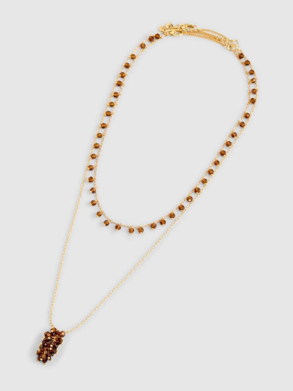 Madewell Beaded Cluster Necklace Set NWT!